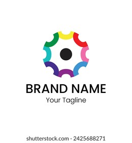 Abstract logo design monogram vector eps 