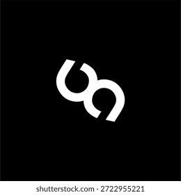 Logo Abstractas número de diseño 869 en el concepto de número 8.