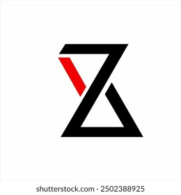 Abstract logo design for numbers 78, 76 with a triangle concept.