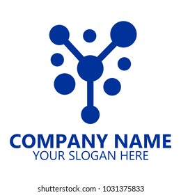 abstract logo design on white background, Abstract graphic icon, logo design template, symbol for company name.