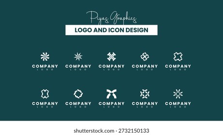  Abstract Logo Design Pack for Branding