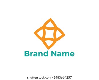 abstract logo design. simple logo design