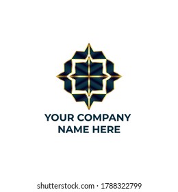 diseño de logotipo abstracto. logotipo sencillo y elegante para su empresa. bien para finanzas, bienes raíces, tecnología, etc.