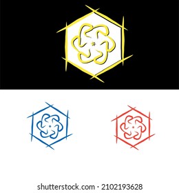 abstract logo design stock logo