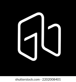 Resumen del vector del material de diseño del logotipo