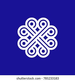 Abstract Logo Design Symbol