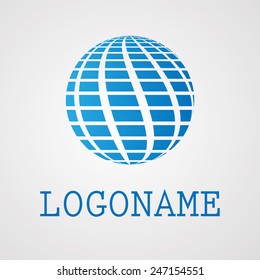 Abstract Logo Design Template. 