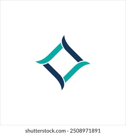 Modelo de design de logotipo abstrato para promoção de negócios