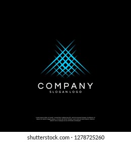 abstract logo design template. creative sign. Universal vector icon. - Vector