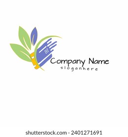 Plantilla de diseño de logotipo abstracto. Concepto elemental de siempre. Icono de las hojas e icono de la tarjeta. Adecuado para Aplicación de Pago, Aplicación, web, tarjeta de negocios, identidad de marca, etc. Diseño del logotipo del vector 
