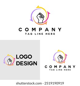 Icono Abstractas de la Plantilla del diseño del logotipo