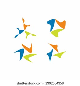 Abstract Logo Design Template Illustration Vector