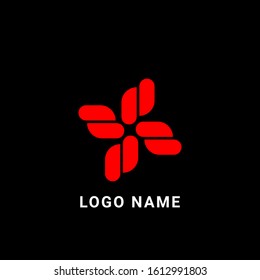 Abstract  logo design template. Simple icon illustration  vector 