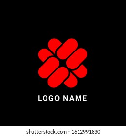 Abstract  logo design template. Simple icon illustration  vector 