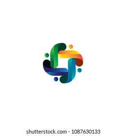 abstract logo design template vector editable