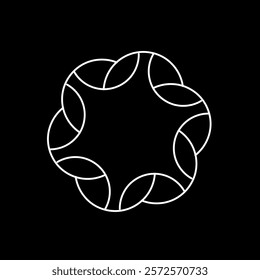 abstract logo design that can be used for various logo purposes, such as company logos, brand logos, and brand logos