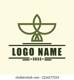 abstract logo design. This is unique shape and amazing color.