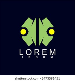 abstract logo design. unique and characterful, geometric abstract logo