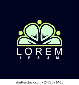 abstract logo design. unique and characterful, geometric abstract logo