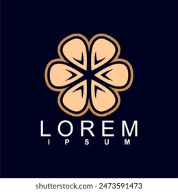 abstract logo design. unique and characterful, geometric abstract logo