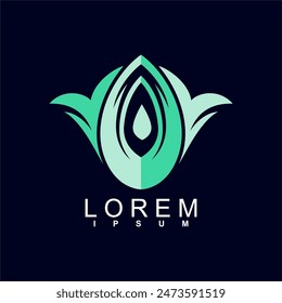 abstract logo design. unique and characterful, geometric abstract logo
