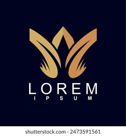 abstract logo design. unique and characterful, geometric abstract logo