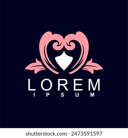 abstract logo design. unique and characterful, geometric abstract logo