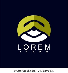 abstract logo design. unique and characterful, geometric abstract logo