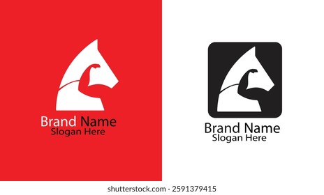 Abstract logo design in vector format Clean, stylish, and easy to customize