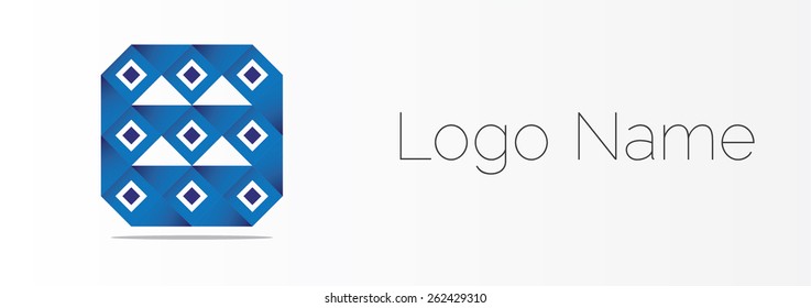 Abstract logo design. Vector icon