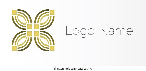 Abstract logo design. Vector icon