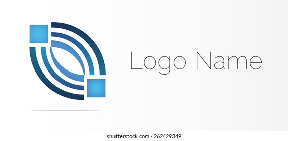 Abstract logo design. Vector icon