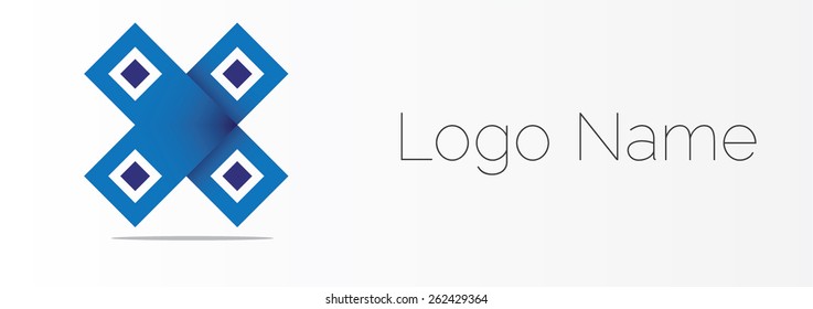 Abstract logo design. Vector icon