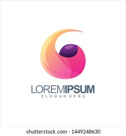abstract logo design vector illustration