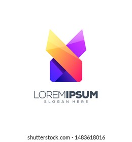 abstract logo design vector illustration