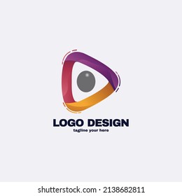 Abstract logo design vector illustration