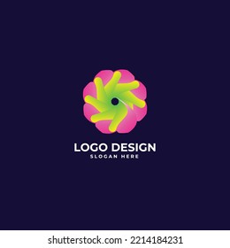 Abstract logo design vector illustration