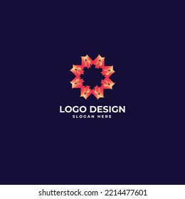 Abstract Logo Design Vector Illustration