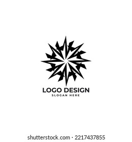Abstract Logo Design Vector Illustration