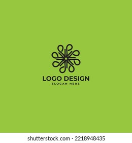 Abstract logo design vector illustration