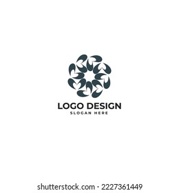 Abstract Logo Design Vector Illustration