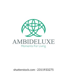 abstraktes Logo-Design, Vektorgrafik