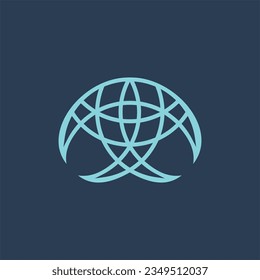 abstract logo design vector illustration