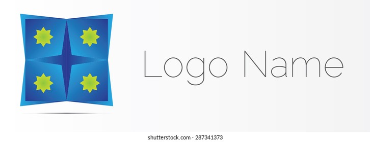 Abstract logo design. Vector Illustrator icon