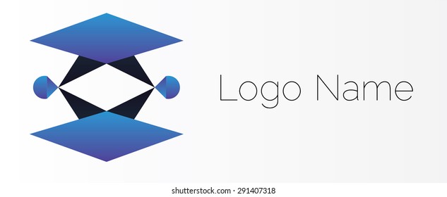 Abstract logo design. Vector illustrator icon