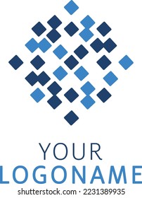 Abstrakter Logo-Design-Vektorgrafik modern