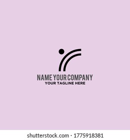 abstract logo design vector template