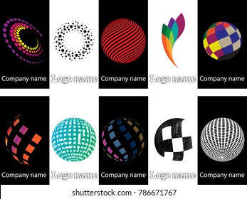 Abstract logo design. Logo vector template. Business icon.
