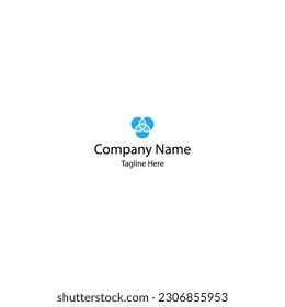 The abstract logo design is a visually captivating and versatile representation of a brand or concept. It is designed to be open to interpretation, allowing viewers to form their own unique associatio