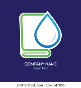 abstract logo design with white